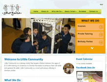 Tablet Screenshot of littlecommunity.org